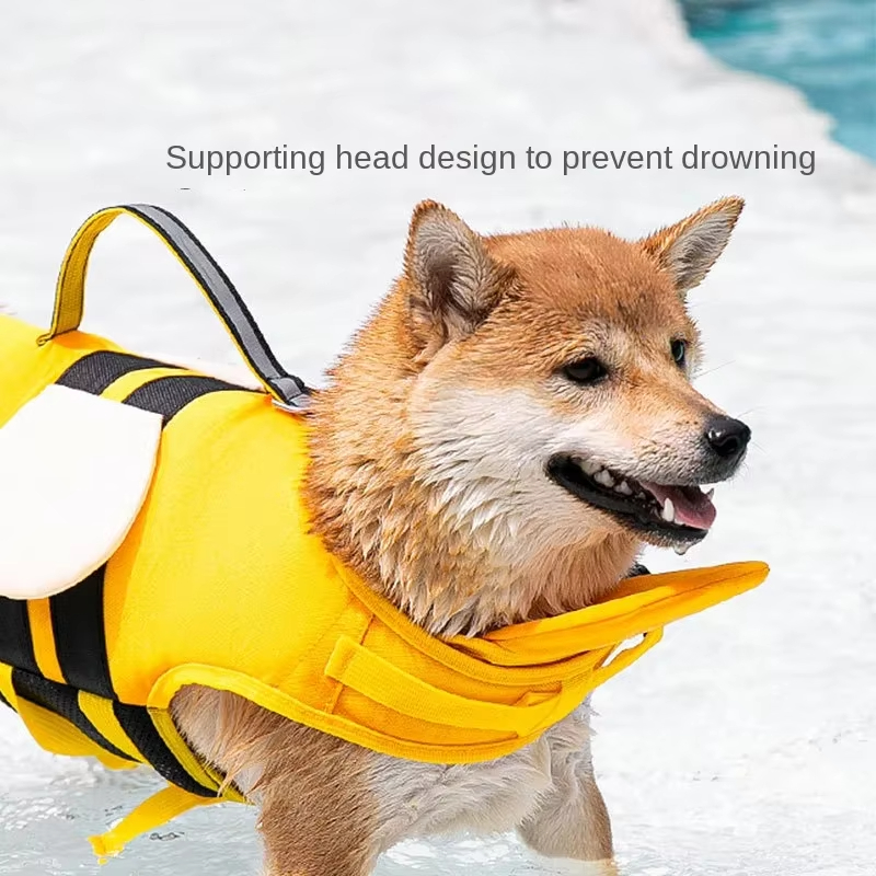 Life Jacket Buoyancy - Rompi Pelampung Anjing Desain Lebah untuk