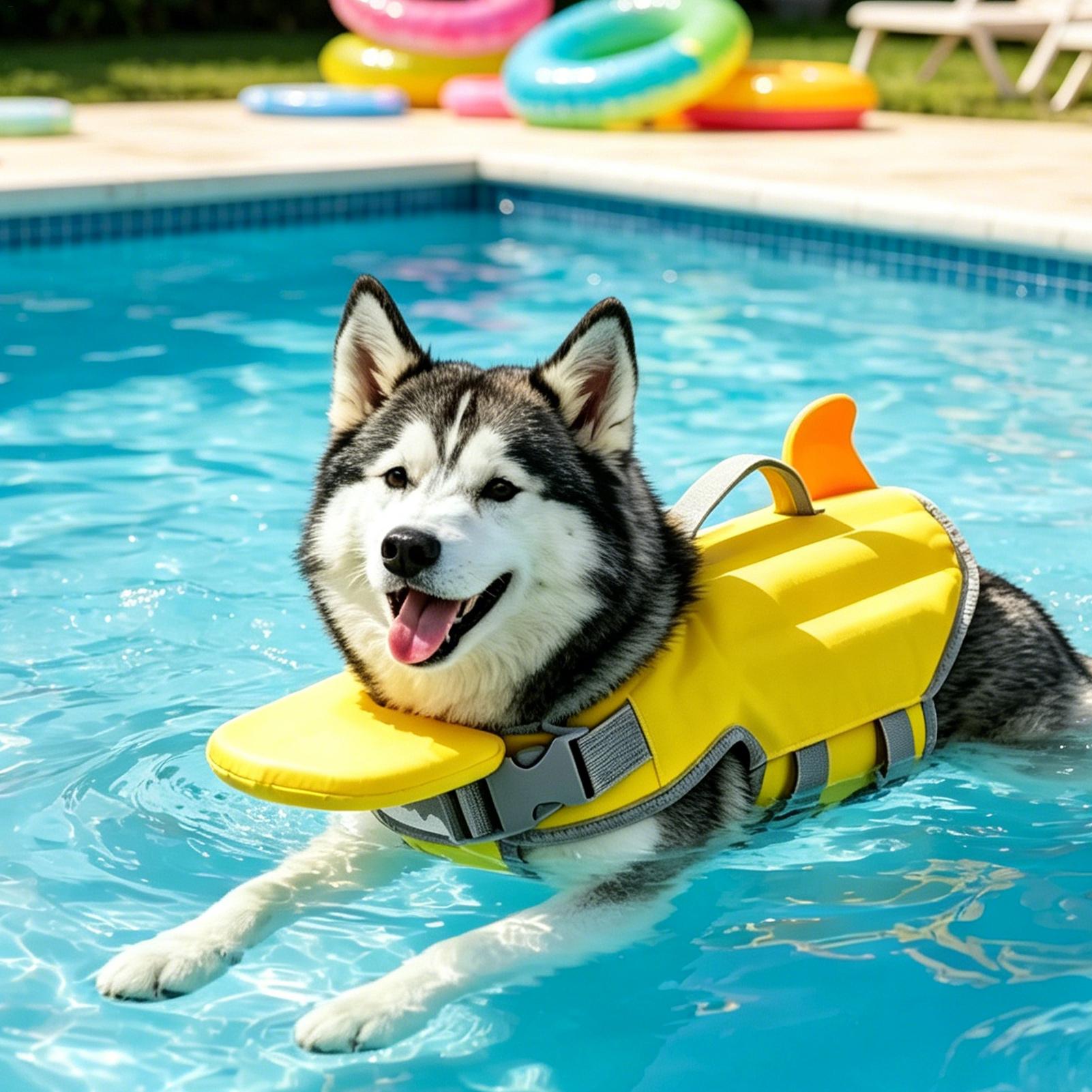 Life Jacket Buoyancy - Rompi Pelampung Anjing Daya Apung Tinggi