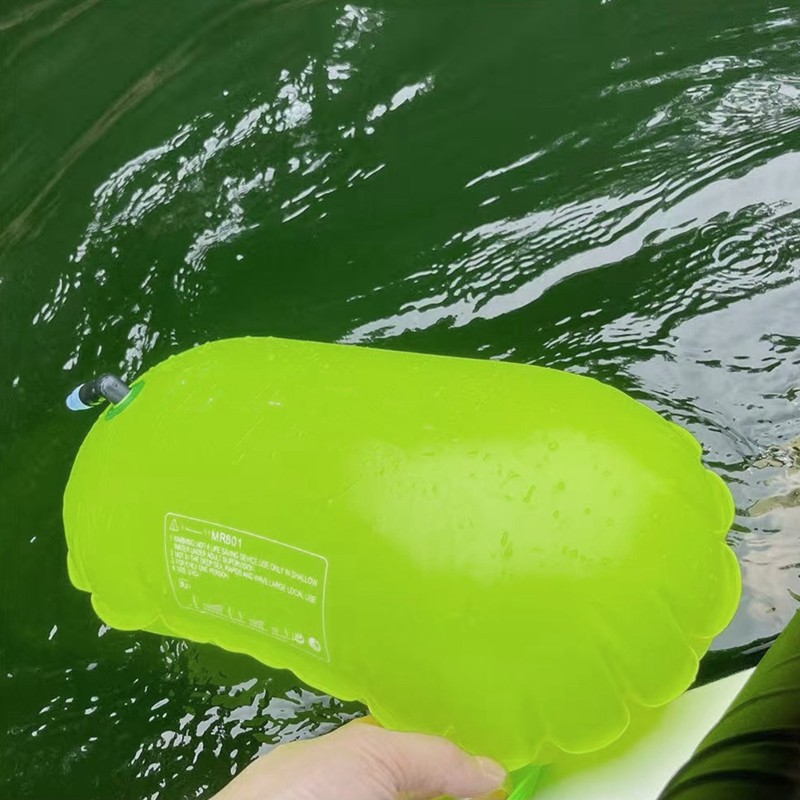 Swim Buoy Open Water - Pelampung Penyelamat Tiup PVC ABHS, Pelampung