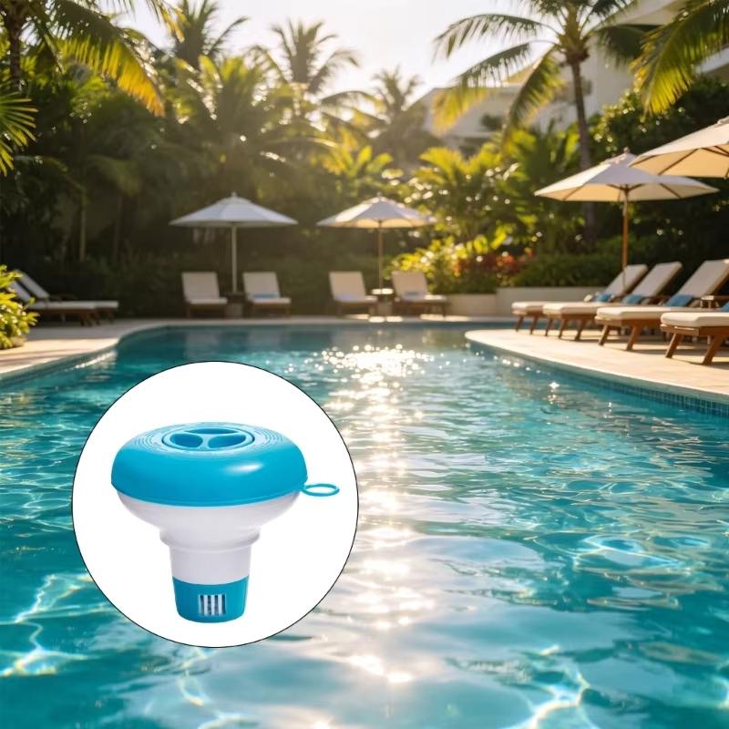 Swim Buoy Open Water - Dispenser Tablet Kolam Renang untuk Perawatan