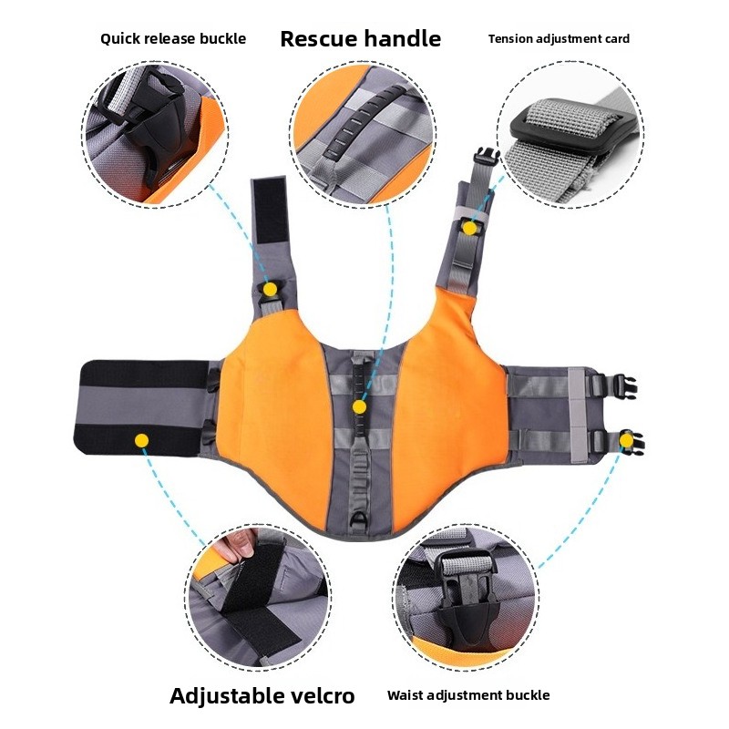 Rompi Pelampung Anjing, Rompi  - Life Jacket Buoyancy ulasan dan harga
