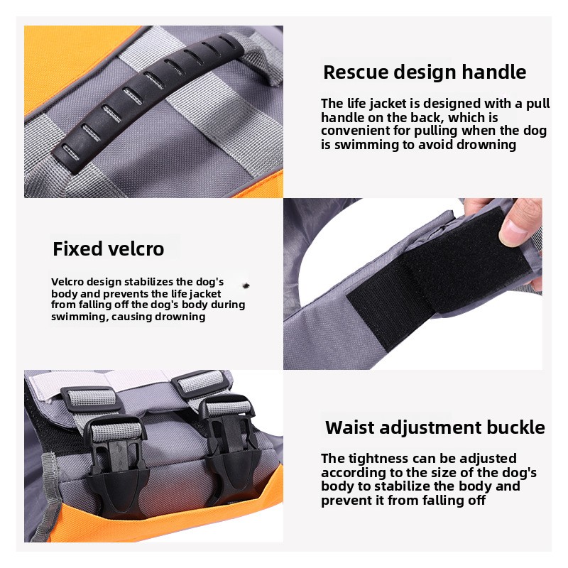 Rompi Pelampung Anjing, Rompi  - Life Jacket Buoyancy ulasan dan harga