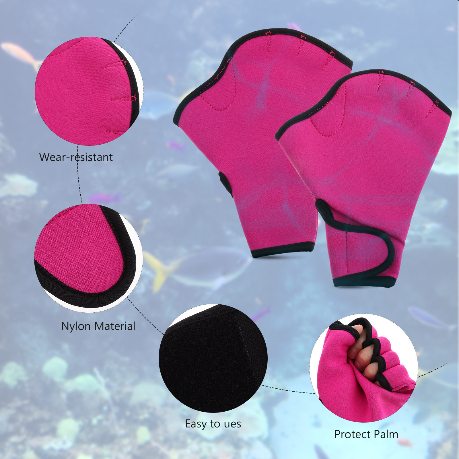 1 Pasang Sarung Tangan Latihan - Aquatic Sports Equipment ulasan dan harga