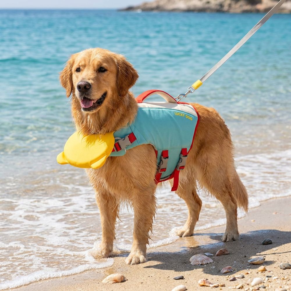 Pelampung Anjing Kuat Tahan Ai - Life Jacket Buoyancy ulasan dan harga