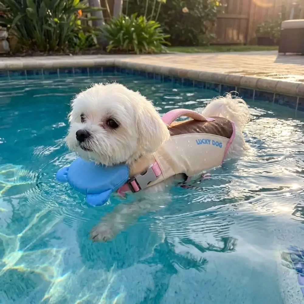 Pelampung Anjing Kuat Tahan Ai - Life Jacket Buoyancy ulasan dan harga
