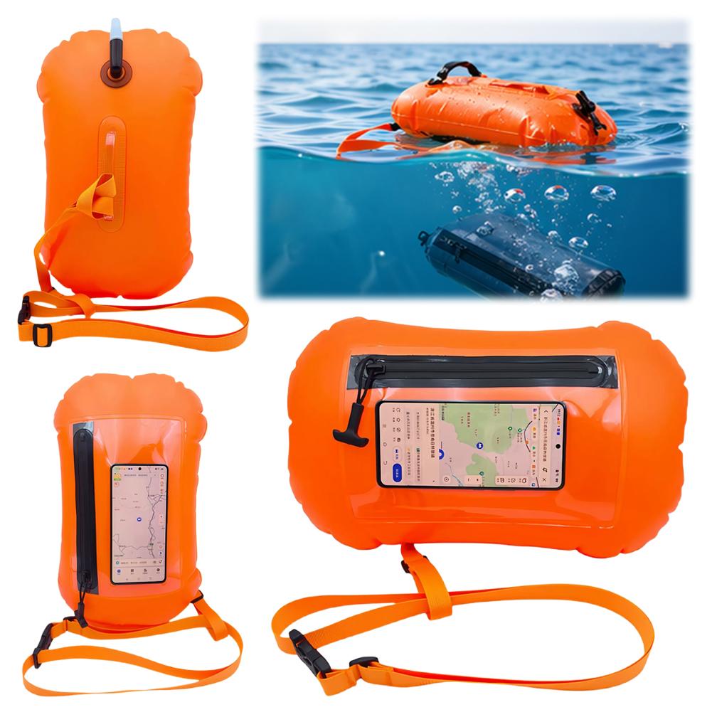 Pelampung Renang Tahan Air den - Swim Buoy Open Water ulasan dan harga